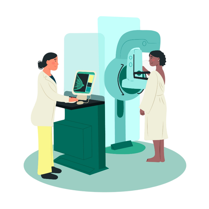 ماموگرافی روش تصویر برداری از بافت سینه به کمک تابش پرتوهای خفیف اشعه ایکس است.